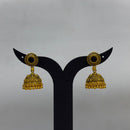 Dariyalal Sales Royal Pota Stone And Pearl Ethnic Jhumki Earrings (Pack of 12 & 24)
