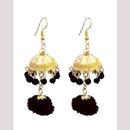 Hania Jewels Traditional Pom Poms and Dome Earrings