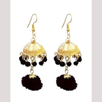 Hania Jewels Traditional Pom Poms and Dome Earrings