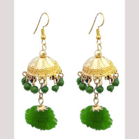 Hania Jewels Traditional Pom Poms and Dome Earrings