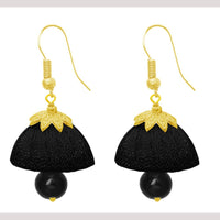 Hania Jewels Elegant Silk Thread Jhumka Earrings