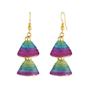 Hania Jewels Elegant Silk Thread Jhumka Earrings
