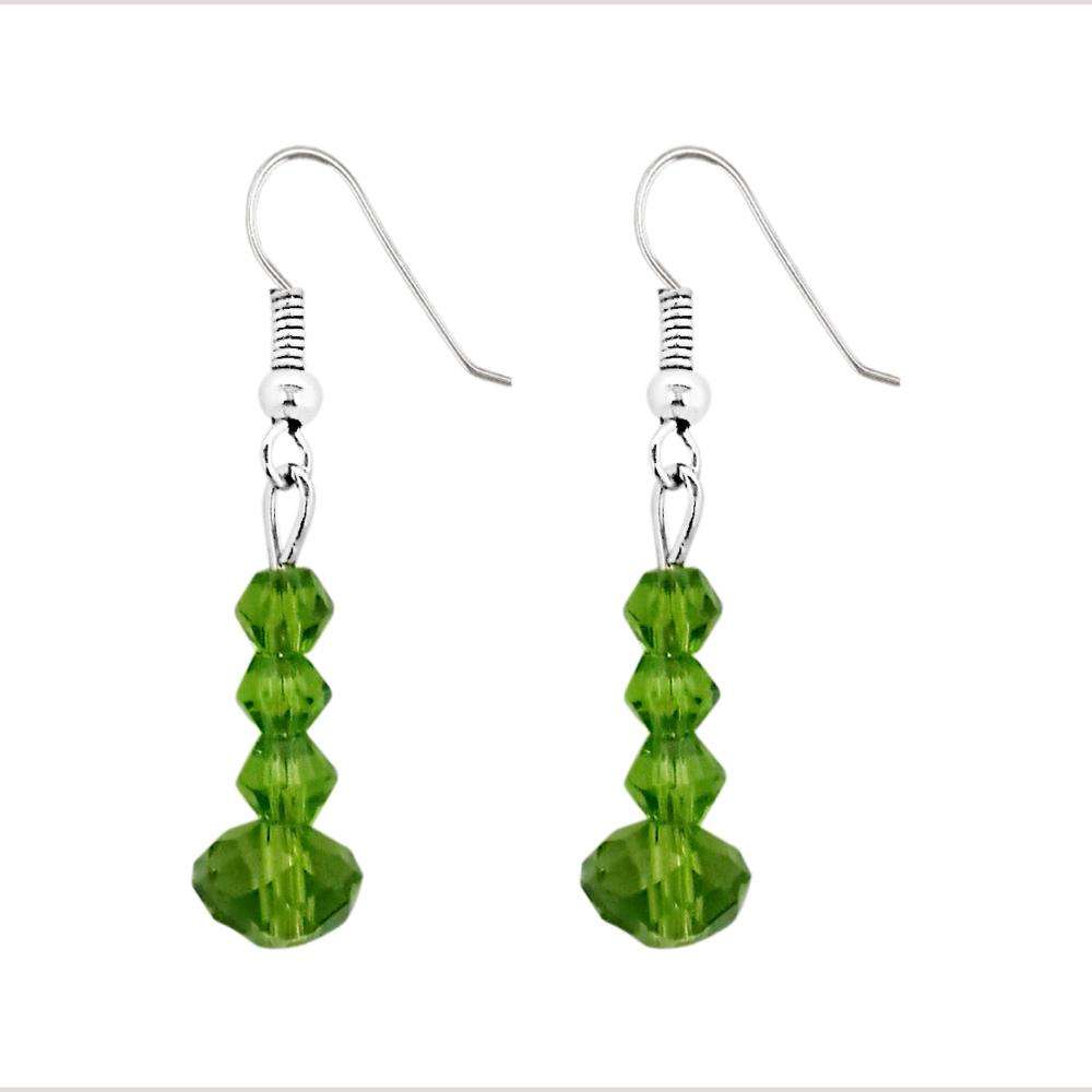 Hania Jewels Simple Glass Bead Earrings