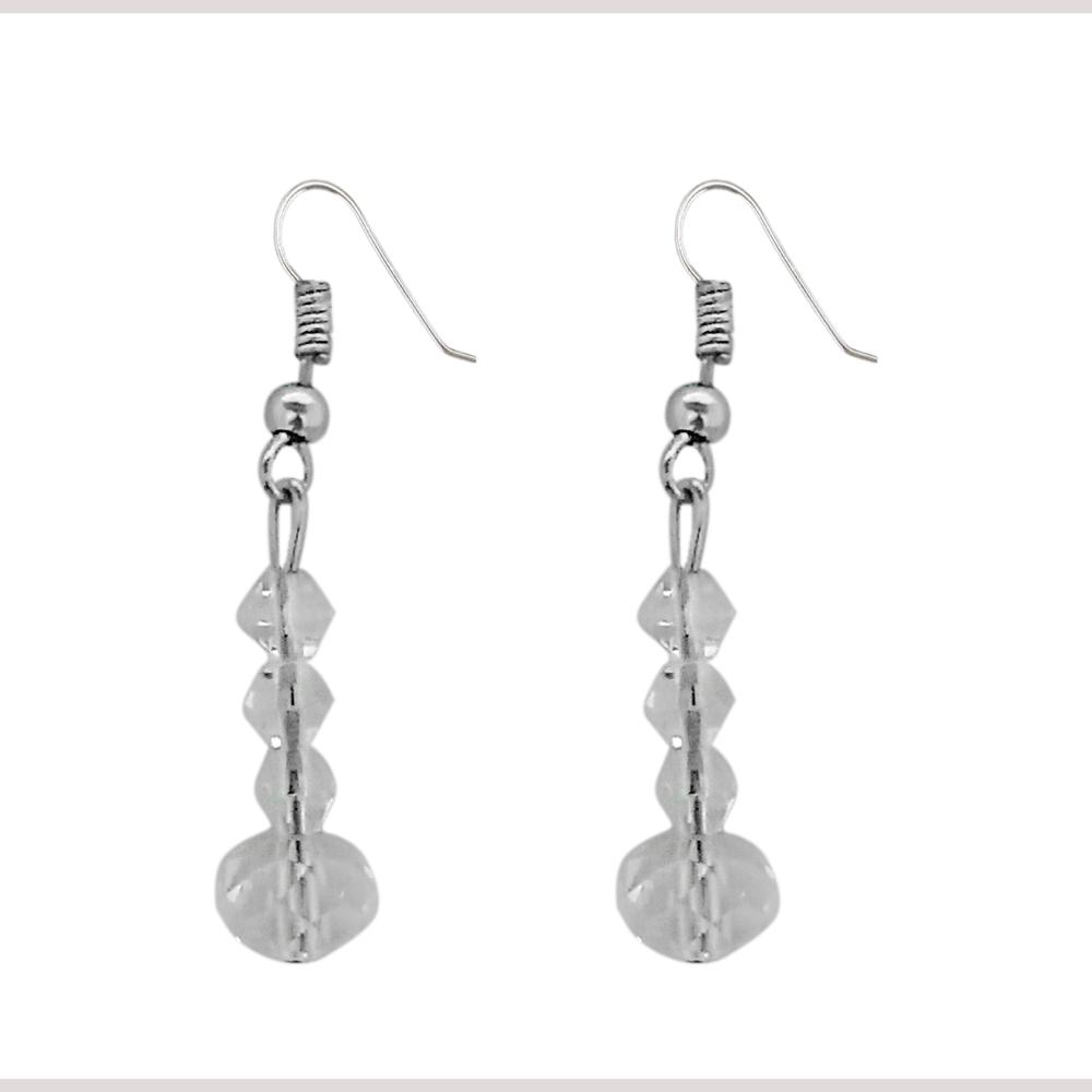 Hania Jewels Simple Glass Bead Earrings
