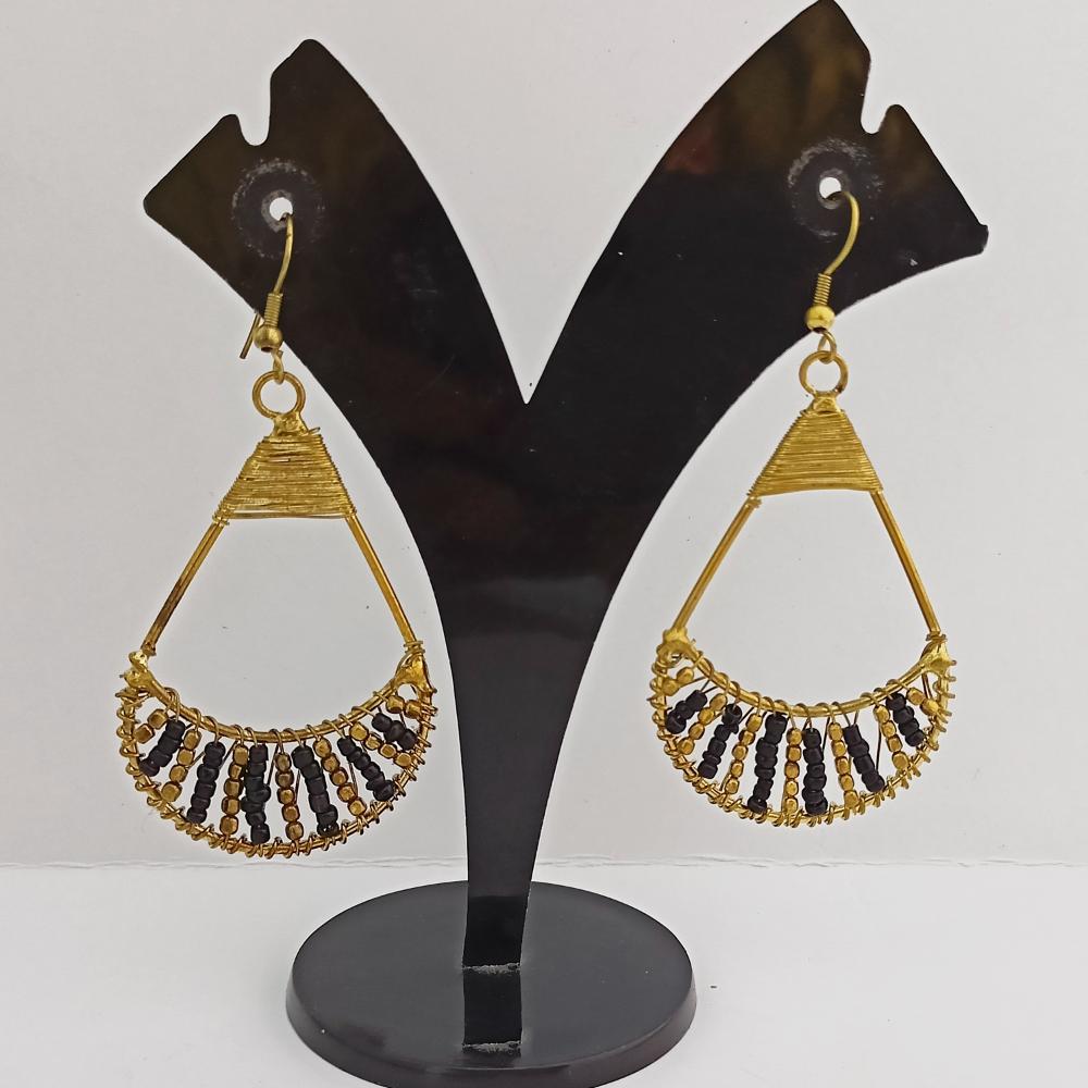 Hania Jewels Trendy Beaded Dangle Earrings