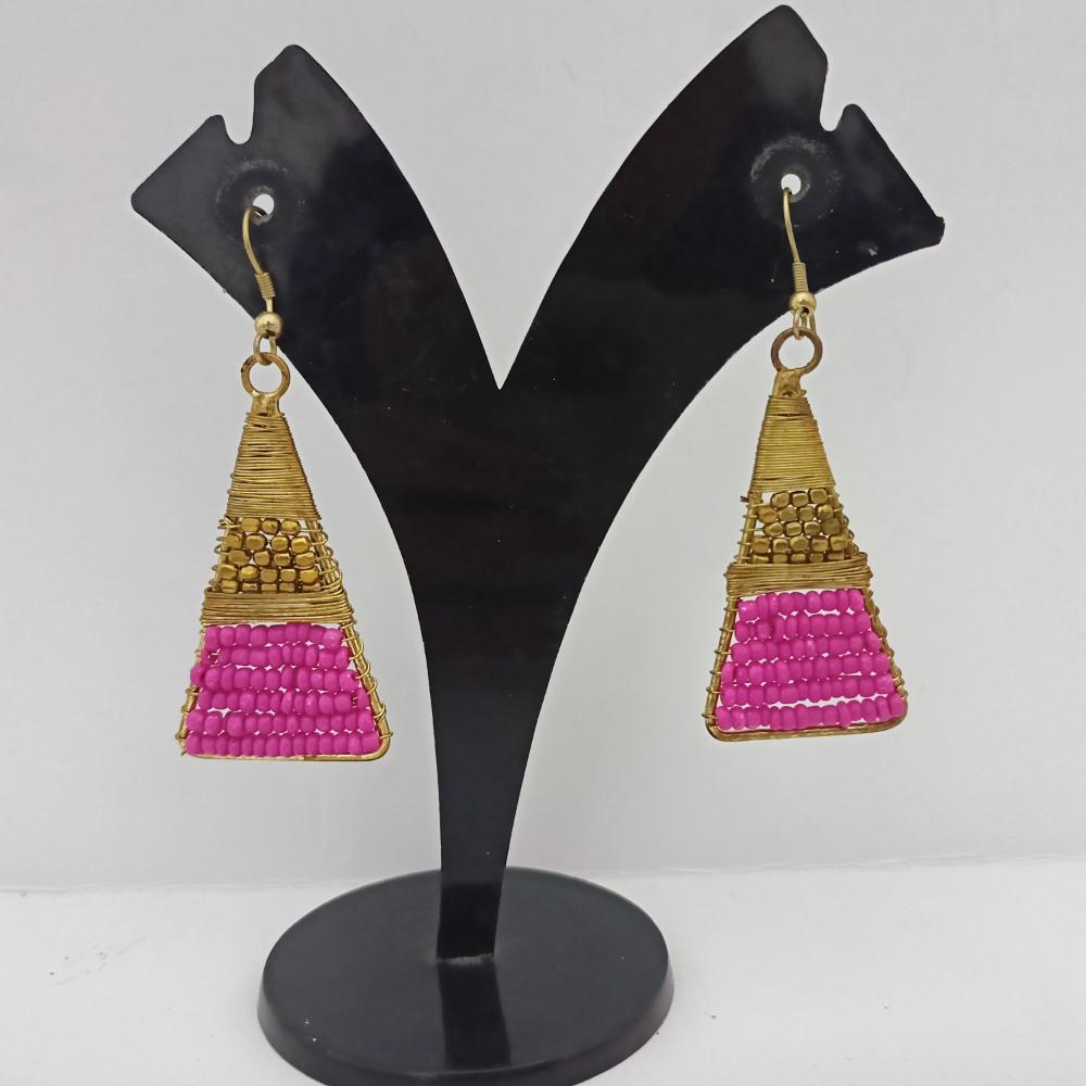 Hania Jewels Trendy Beaded Dangle Earrings