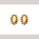 Hania Jewels Classic Oval Shape Stud Earrings