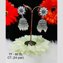 VM Imitation Oxidised Plated Jhumki Earrings