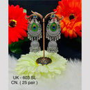 VM Imitation Oxidised Plated Jhumki Earrings