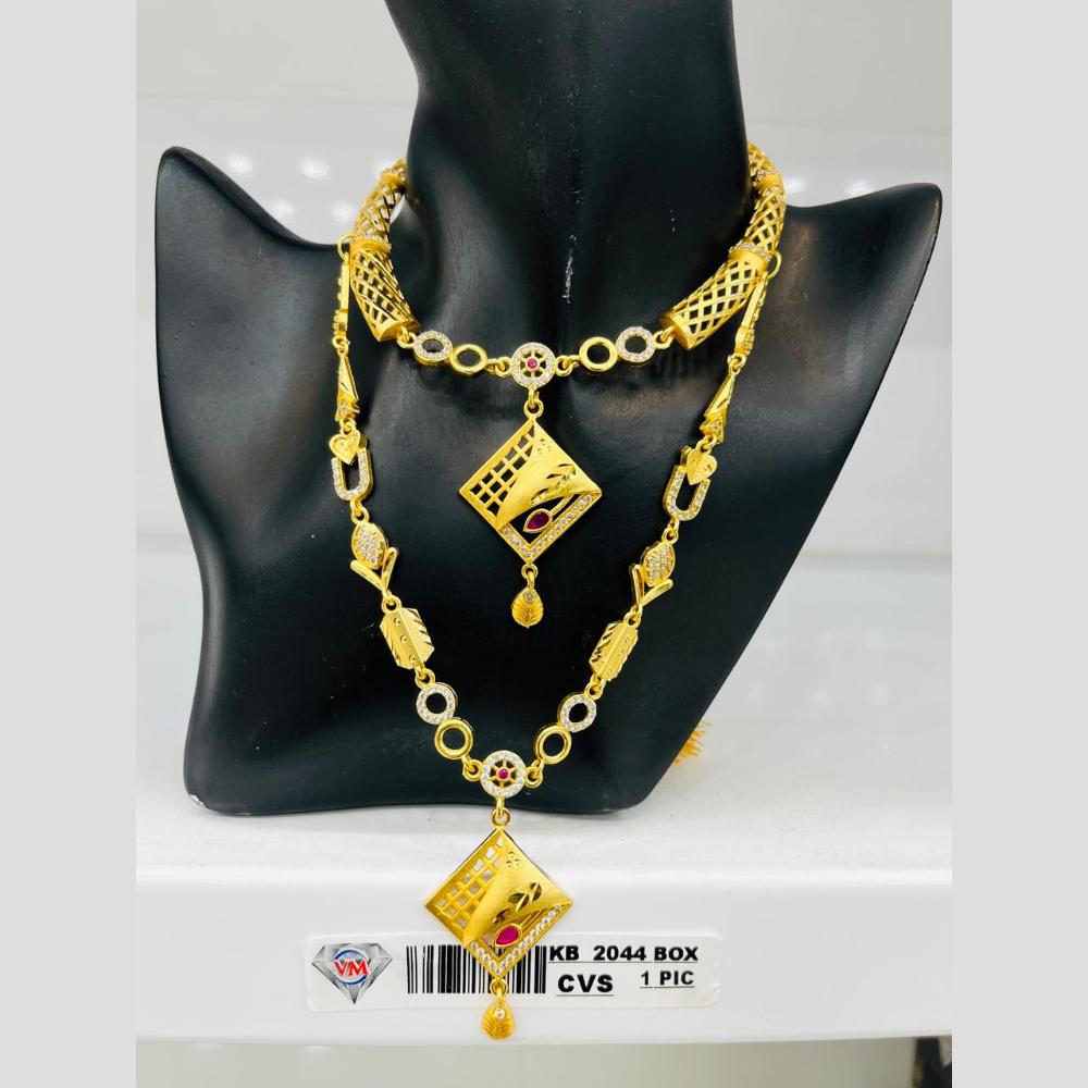 VM Imitation Gold Plated Austrian Necklace Set