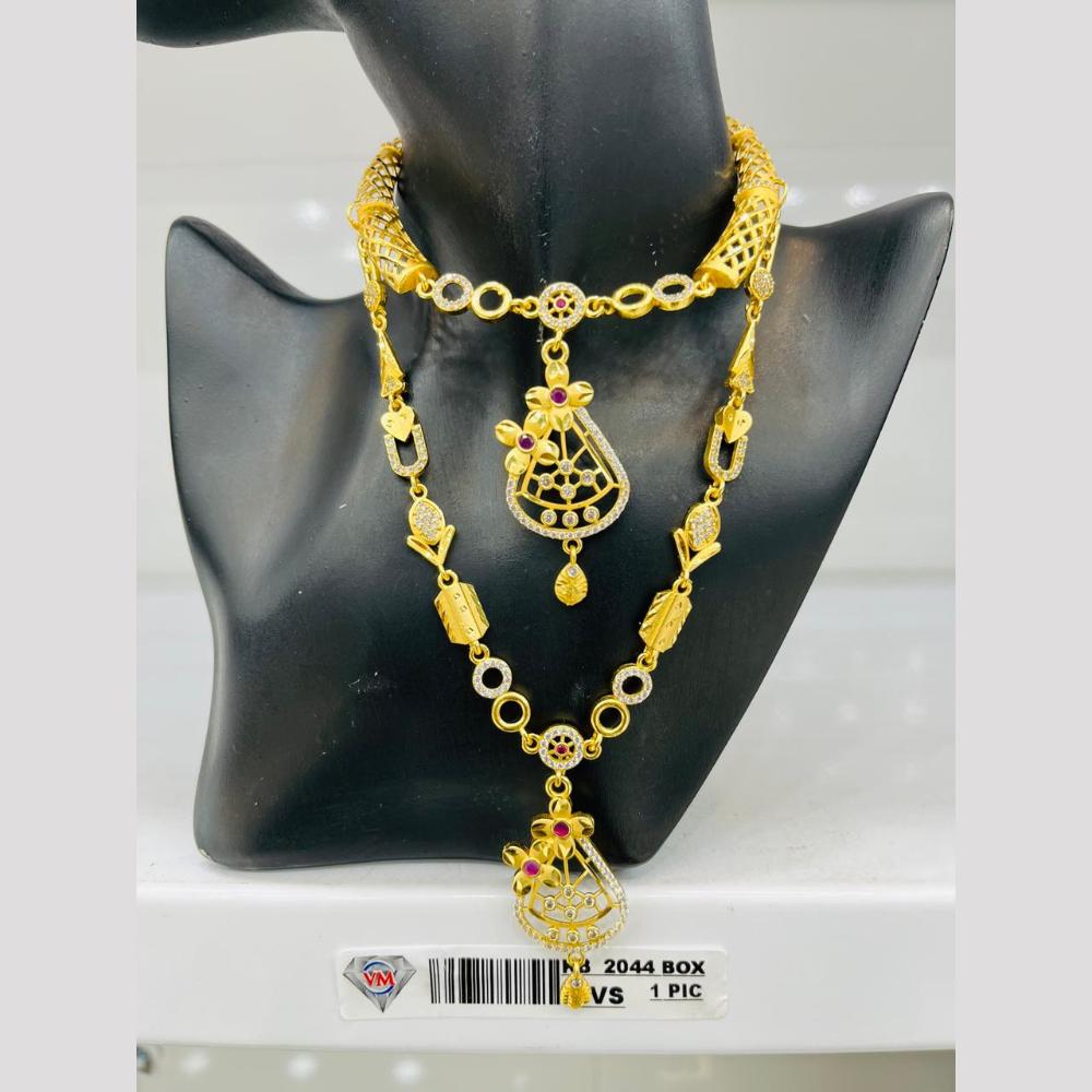 VM Imitation Gold Plated Austrian Necklace Set