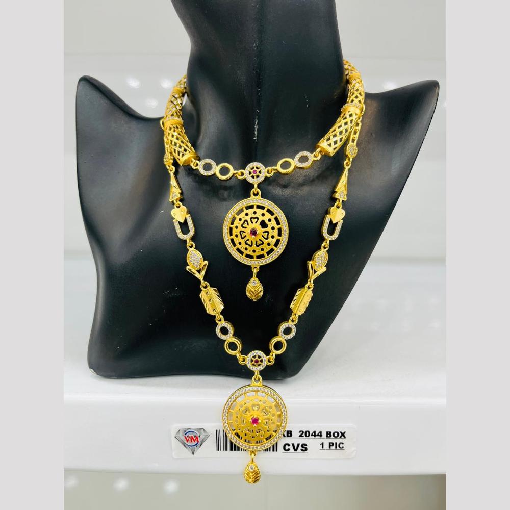 VM Imitation Gold Plated Austrian Necklace Set