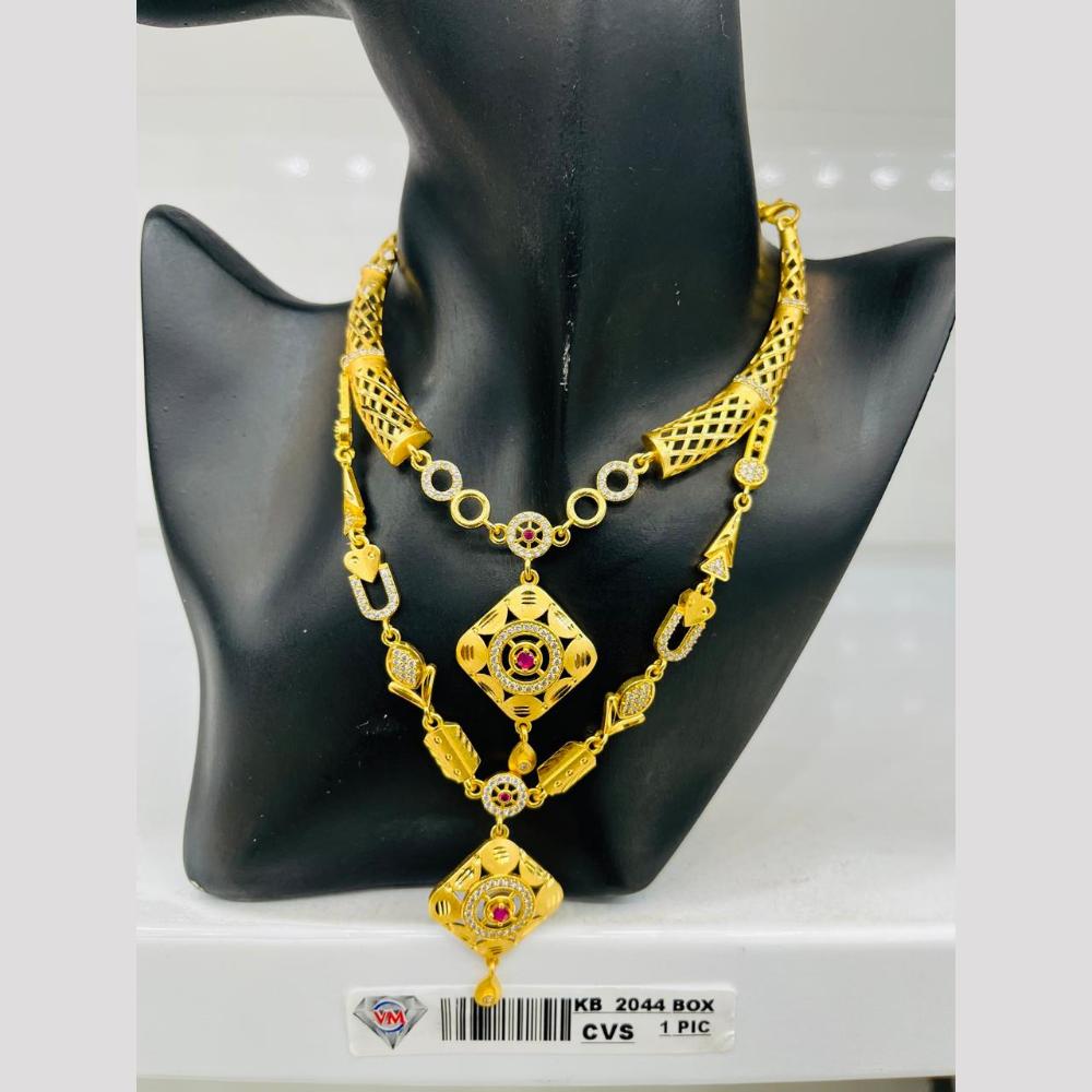 VM Imitation Gold Plated Austrian Necklace Set