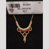 VM Imitation Gold Plated Austrian Necklace Set