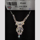 VM Imitation Silver Plated Austrian Necklace Set