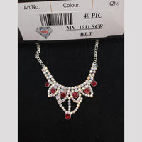 VM Imitation Silver Plated Austrian Necklace Set