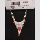 VM Imitation Silver Plated Austrian Necklace Set