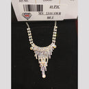 VM Imitation Silver Plated Austrian Necklace Set