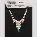VM Imitation Silver Plated Austrian Necklace Set