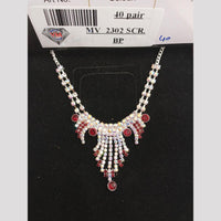 VM Imitation Silver Plated Austrian Necklace Set