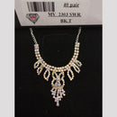 VM Imitation Silver Plated Austrian Necklace Set