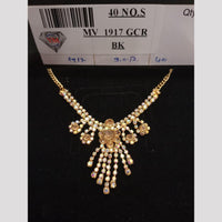 VM Imitation Gold Plated Austrian Necklace Set