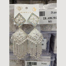 VM Imitation Silver Plated Jhumki Earrings