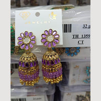 VM Imitation Gold Plated Jhumki Earrings