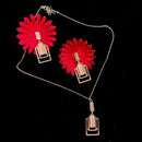 VM Imitation Austrian Stone Chain Pendant Set