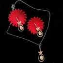 VM Imitation Austrian Stone Chain Pendant Set