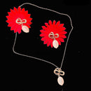 VM Imitation Austrian Stone Chain Pendant Set