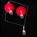 VM Imitation Austrian Stone Chain Pendant Set