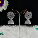 VM Imitation Vintage Look Oxidised Plated Jhumki Earrings