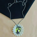 VM Imitation Oxidised Plated Men's Trendy Chain with Pendant