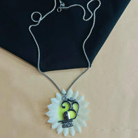 VM Imitation Oxidised Plated Men's Trendy Chain with Pendant