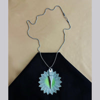 VM Imitation Oxidised Plated Men's Trendy Chain with Pendant