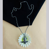 VM Imitation Oxidised Plated Men's Trendy Chain with Pendant