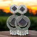VM Imitation Oxidised Plated Traditional Dangler Earrings