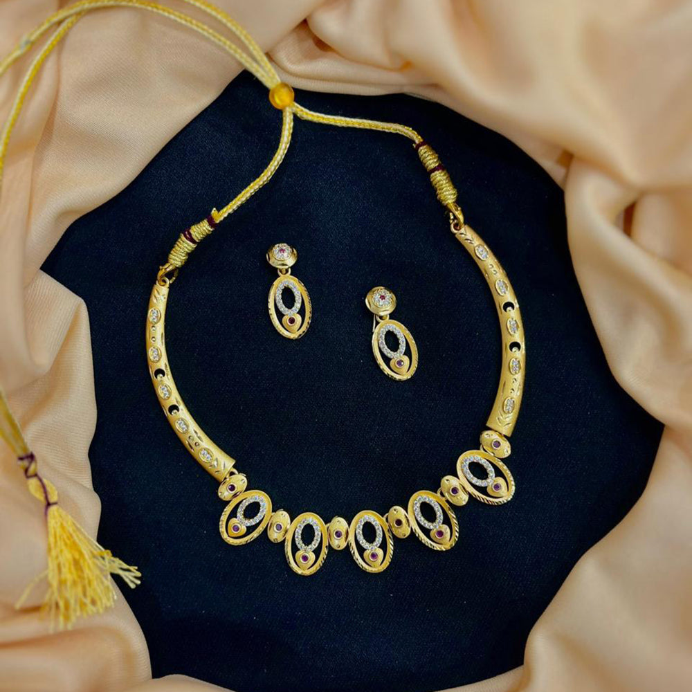VM Imitation Captures The Essence Forming Necklace Set