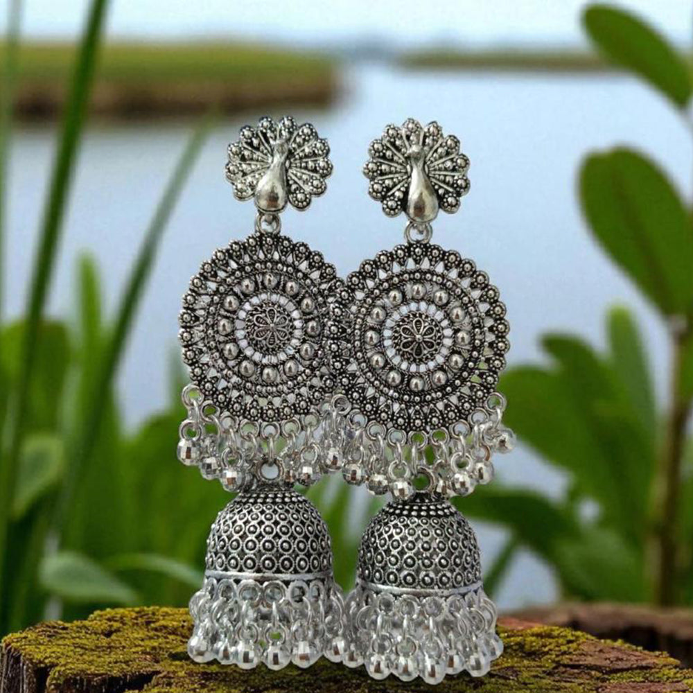 VM Imitation Radiance Dazzling Rhodium Plated Earrings To Slay Every Look