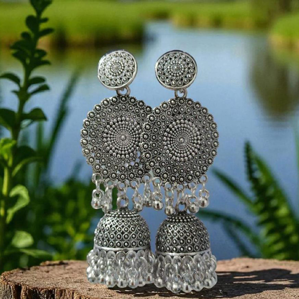 VM Imitation Radiance Dazzling Rhodium Plated Earrings To Slay Every Look