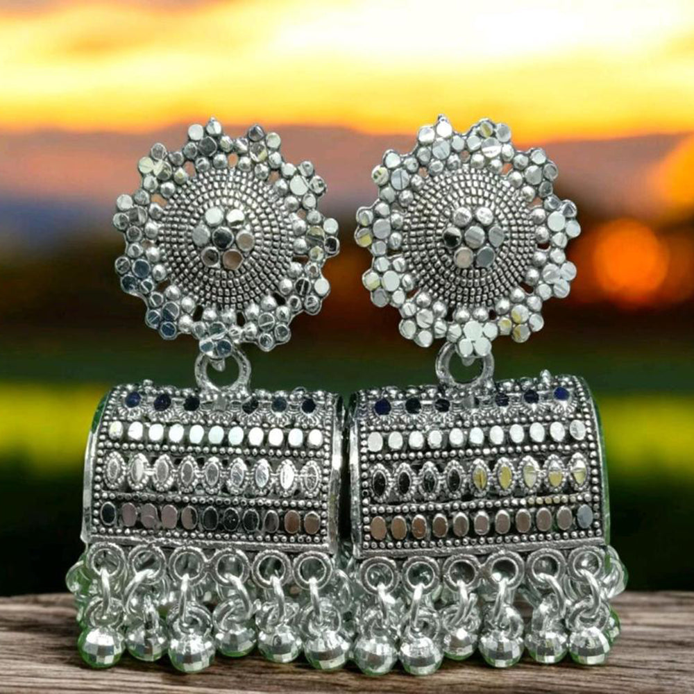 VM Imitation Radiance Dazzling Rhodium Plated Earrings To Slay Every Look