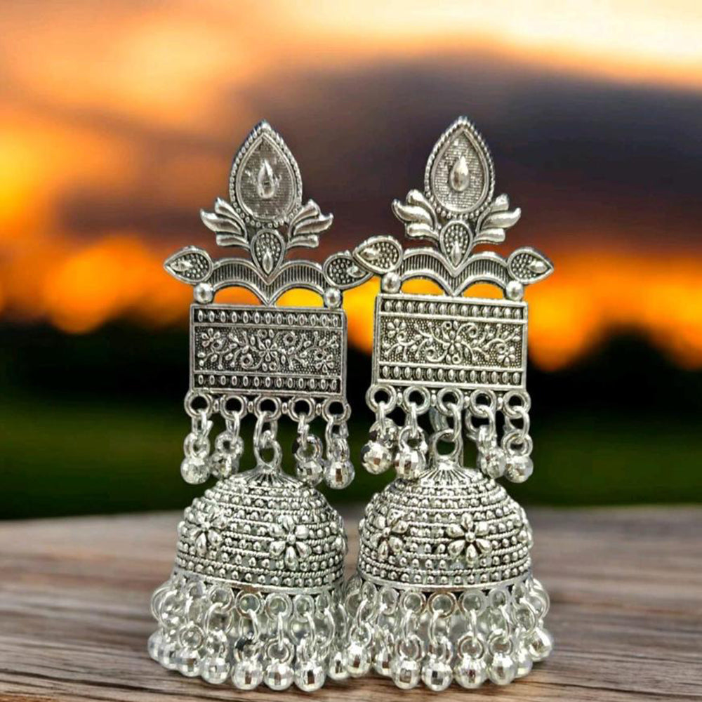 VM Imitation Radiance Dazzling Rhodium Plated Earrings To Slay Every Look