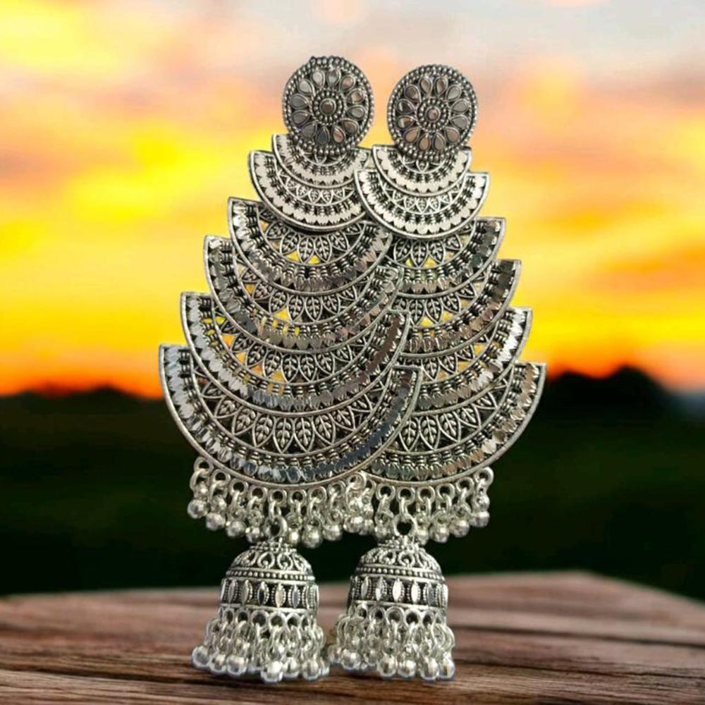 VM Imitation Radiance Dazzling Rhodium Plated Earrings To Slay Every Look