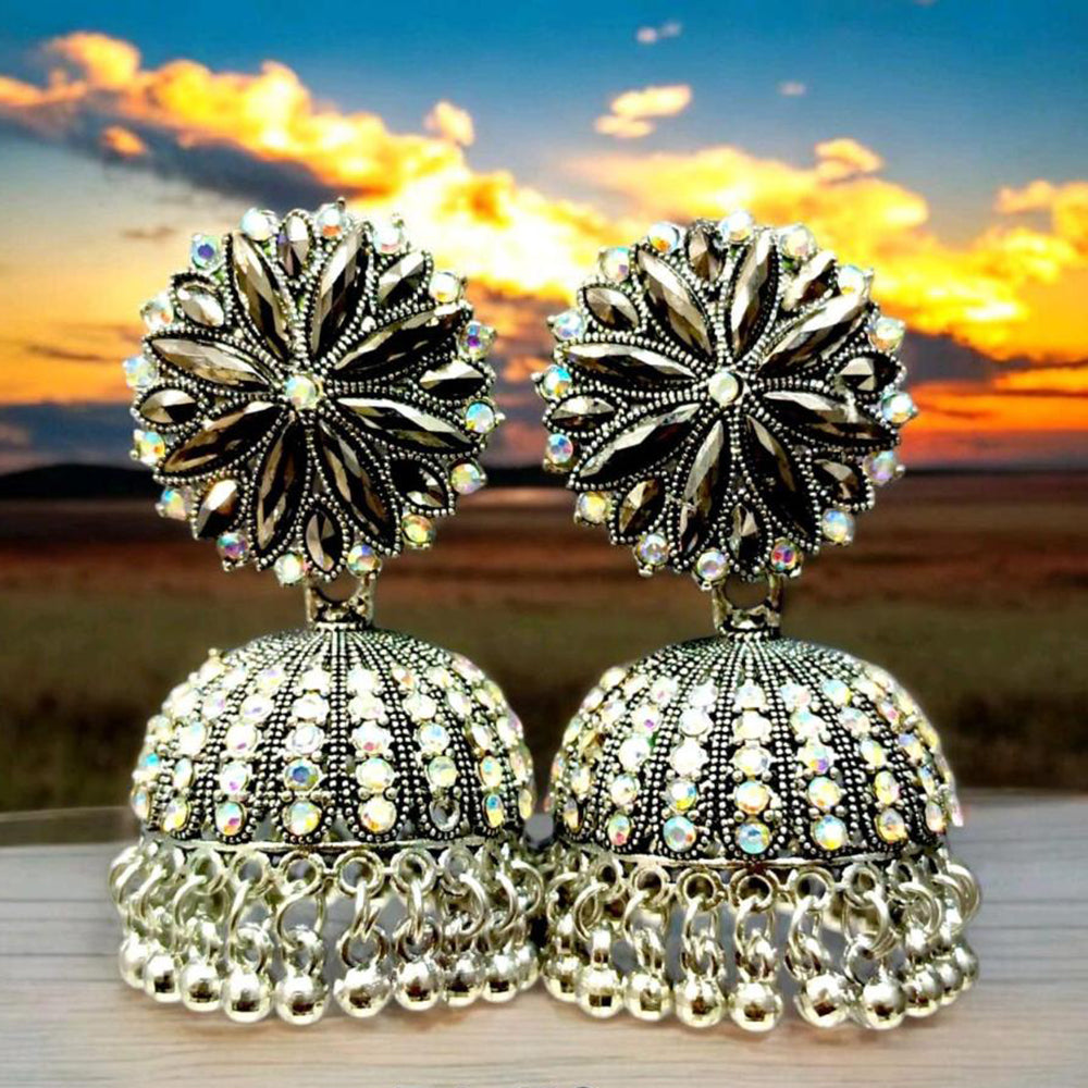 VM Imitation Radiance Dazzling Rhodium Plated Earrings To Slay Every Look