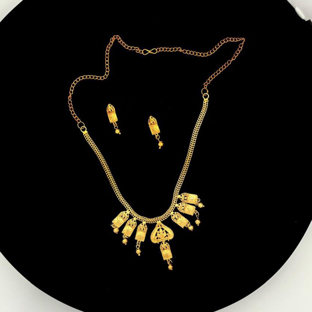VM Imitation Classic Glam Finish Necklace Set