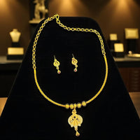 VM Imitation Ethnic Austrian Stone Necklace Set