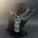 VM Imitation Classic Oxidised Plated Austrian Pendant