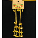 VM Imitation Look Kashmiri Pota Stone Kashmiri Ghungroo Dangler Earrings