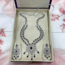 VM Imitation American Diamond Long Necklace Set